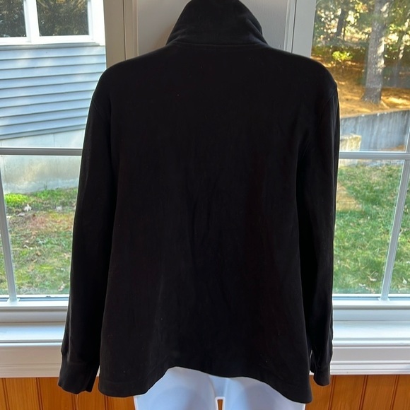 Eileen Fisher Cotton Full Zipper Jacket Size Large - Picture 2 of 8